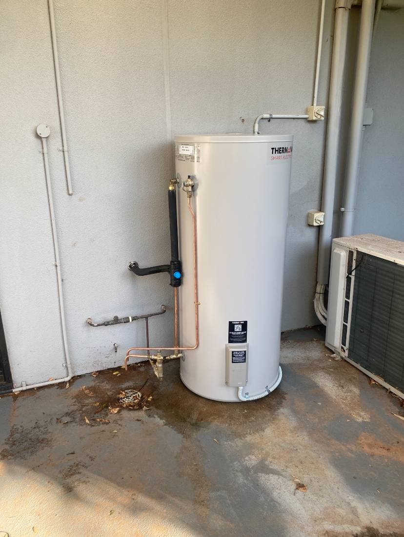 Thermann electric hot water system installed in northern Adelaide
